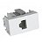 MODULO RJ45 CAT6 - ENERBRAS DUBAI BRANCO - Imagem 1