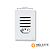 CJ INTERRUPTOR QUADRUPLO (2 SIMPLES + 2 PARALELOS) + TOMADA 10A (ESPECIAL) 4X2 - DICOMPEL NOVARA GLASS BRANCO CROMADO - Imagem 1