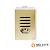 CJ INTERRUPTOR QUADRUPLO (2 SIMPLES + 2 PARALELO ) + TOMADA 10A(ESPECIAL) 4X2 - NOVARA GLASS DOURADO CROMADO - Imagem 1