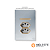 CJ INTERRUPTOR SIMPLES + TOMADA DUPLA 10A 4X2 - DICOMPEL NOVARA GLASS ESPELHADA GOLD - Imagem 1