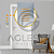 CJ INTERRUPTOR SEXTUPLO PARALELO  (ESPECIAL) 4X2 - NOVARA GLASS ESPELHADA GOLD - Imagem 2