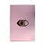 CJ ENTRADA RJ45 (INTERNET) HORIZONTAL 4X2 - NOVARA GLASS OURO ROSE/CROMADO - Imagem 1