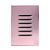 CJ INTERRUPTOR SEXTUPLO 3 SIMPLES + 3 PARALELO (ESPECIAL)4X2 - NOVARA GLASS OURO ROSE /CROMADO - Imagem 1