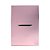 CJ INTERRUPTOR SIMPLES HORIZONTAL4X2 - NOVARA GLASS OURO ROSE/ CROMADO - Imagem 1