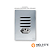 CJ INTERRUPTOR QUADRUPLO SIMPLES + TOMADA 10A 4X2 - NOVARA GLASS ESPELHADA CROMADO - Imagem 1