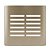 PLACA P/ 12 INTERRUPTORES C/ SUPORTE 4X4 - NOVARA CHAMPANHE - Imagem 1