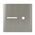 PLACA P/ 1 INTERRUPTOR + 1 FURO  4X4 - NOVARA AÇO - Imagem 1