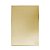 PLACA CEGA COM SUPORTE 4X2 - NOVARA GLASS DOURADO - Imagem 1