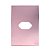 PLACA P/ 1 TOMADA HORIZONTAL COM SUPORTE 4X2 - NOVARA GLASS OURO ROSE - Imagem 1