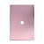 PLACA FURO COM SUPORTE 4X2 - DICOMPEL NOVARA GLASS OURO ROSE - Imagem 1