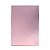 PLACA CEGA COM SUPORTE 4X2 - DICOMPEL NOVARA GLASS OURO ROSE - Imagem 1