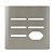 PLACA P/ 5 INTERRUPTORES +  TOMADA C/ SUPORTE 4X4 - NOVARA AÇO - Imagem 1