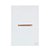 CJ INTERRUPTOR PULSADOR DE MINUTERIA HORIZONTAL 4X2 - NOVARA GLASS BRANCO C/ OURO ROSE - Imagem 1