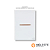CJ INTERRUPTOR INTERMEDIARIO HORIZONTAL 4X2 - NOVARA GLASS BRANCO / OURO ROSE - Imagem 1