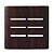 PLACA P/ 6 TECLAS HORI. COM SUPORTE 4X4 - NOVARA TABACO - Imagem 1