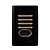 CJ INTERRUPTOR QUADRUPLO 2 SIMPLES +2 PARALELO+ TOMADA 10A 4X2-  NOVARA PRETO BRILHANTE OURO ROSE - Imagem 1