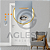 CJ INTERRUPTOR PARALELO + TOMADA 10A 4X2 - NOVARA GLASS ESPELHADA GOLD - Imagem 2