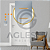 CJ INTERRUPTOR DUPLO SIMPLES 4X2 - NOVARA GLASS ESPELHADA GOLD - Imagem 2