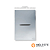 CJ INTERRUPTOR SIMPLES HORIZONTAL  4X2 - NOVARA GLASS ESPELHADA CROMADO - Imagem 1
