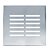 PLACA P/ 12 INTERRUPTORES  C/ SUPORTE 4X4 (ESPECIAL) - NOVARA GLASS ESPELHADA - Imagem 1