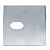PLACA P/ 1 TOMADA C/ SUPORTE 4X4 - NOVARA GLASS ESPELHADA - Imagem 1