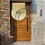 CJ CAMPAINHA CIGARRA BIVOLT (SOM) 4X2 - NOVARA GLASS DOURADO GOLD - Imagem 2
