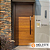 CJ CAMPAINHA CIGARRA BIVOLT (SOM) 4X2 - NOVARA GLASS DOURADO GOLD - Imagem 3