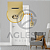 CJ INTERRUPTOR SIMPLES + TOMADA 20A 4X2 - NOVARA GLASS DOURADO GOLD - Imagem 2