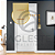 CJ INTERRUPTOR DUPLO PARALELO 4X2 - NOVARA GLASS DOURADO GOLD - Imagem 2