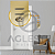 CJ INTERRUPTOR DUPLO SIMPLES + TOMADA 10A 4X2 - NOVARA GLASS DOURADO CROMADO - Imagem 2