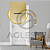 CJ INTERRUPTOR SIMPLES HORIZONTAL 4X2 - NOVARA GLASS DOURADO CROMADO - Imagem 2