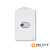 CJ ENTRADA RJ11 (TELEFONE)  4X2 - DICOMPEL NOVARA GLASS BRANCO GOLD - Imagem 1