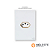 CJ TOMADA 20A HORIZONTAL 4X2 - NOVARA GLASS BRANCO GOLD - Imagem 1