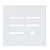PLACA P/ 5 TECLAS + FURO COM SUPORTE 4X4 - NOVARA GLASS BRANCO - Imagem 1