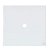 PLACA FURO COM SUPORTE 4X4 - DICOMPEL NOVARA GLASS BRANCO - Imagem 1