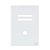 PLACA P/ 2 INTERRUPTORES + FURO C/ SUPORTE 4X2 - NOVARA GLASS BRANCO - Imagem 1