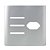 PLACA P/ 3 INTERRUPTORES + TOMADA COM SUPORTE 4X4 - NOVARA PRATA - Imagem 1
