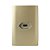 CJ USB 2.0 HORIZONTAL  4X2 - NOVARA DOURADO CROMADO - Imagem 1