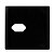PLACA P/ 1 TOMADA HORIZONTAL 4X4 - NOVARA PRETO BRILHANTE - Imagem 1