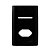 PLACA P/ 1 INTERRUPTOR + TOMADA 4X2 - NOVARA PRETO BRILHANTE - Imagem 1