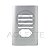 PLACA P/4 INTERRUPTORES HORI. + TOMADA C/ SUPORTE (Esp.) 4x2 - Imagem 1