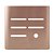 PLACA P/ 5 INTERRUPTORES + FURO  4X4 - NOVARA OURO ROSE - Imagem 1