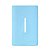 PLACA P/ 1 INTERRUPTOR VERTICAL 4X2 - NOVARA AZUL CELESTE - Imagem 1