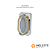 MODULO CIGARRA BIVOLT (SOM ) - DICOMPEL NOVARA BRANCO GOLD - Imagem 1