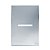 PLACA P/ 1 INTERRUPTOR HORIZONTAL C/SUPORTE 4X2 -NOVARA GLASS ESPELHADA - Imagem 1