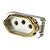 MODULO TOMADA 20A - DICOMPEL NOVARA CHAMPANHE GOLD - Imagem 1