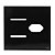 PLACA P/ 2 INTERRUPTORES  + TOMADA C/ SUPORTE 4X4 - NOVARA GLASS PRETO BRILHANTE - Imagem 1