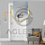 CJ INTERRUPTOR (1 SIMPLES + 1 PARALELO) + TOMADA 20A 4X2 - NOVARA GLASS ESPELHADA GOLD - Imagem 2