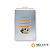 CJ INTERRUPTOR QUADRUPLO SIMPLES + TOMADA 10A (ESPECIAL)4X2- NOVARA GLASS ESPELHADA GOLD - Imagem 1
