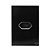 CJ ENTRADA USB 2.A 4X2 - NOVARA GLASS PRETO BRILHANTE / CROMADO - Imagem 1